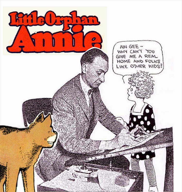 The Great Comic Book Heroes: Happy 121st Birthday Harold Gray! The