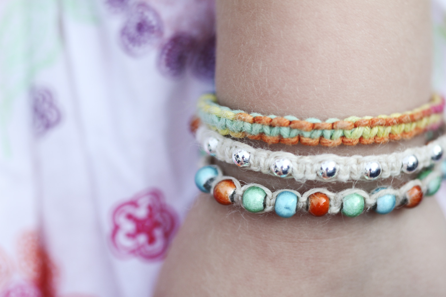 Talkin' Chow Playin' House How To Hemp Friendship Bracelets