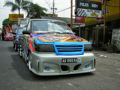 modifikasi mobil pick up