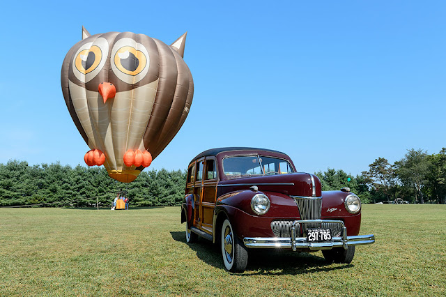 Owl and the Pussycat hot air balloon at White Post Restorations