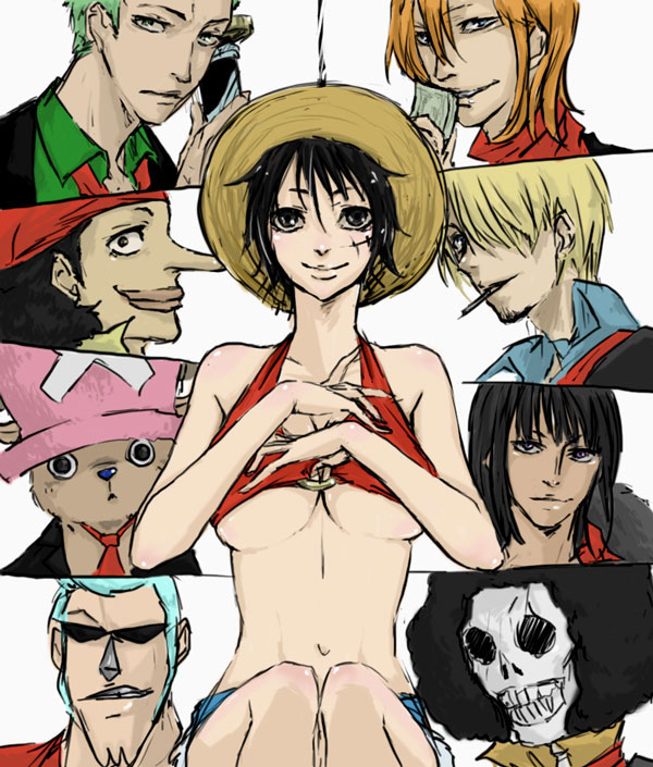 If Luffy of One Piece Anime a Girl? 