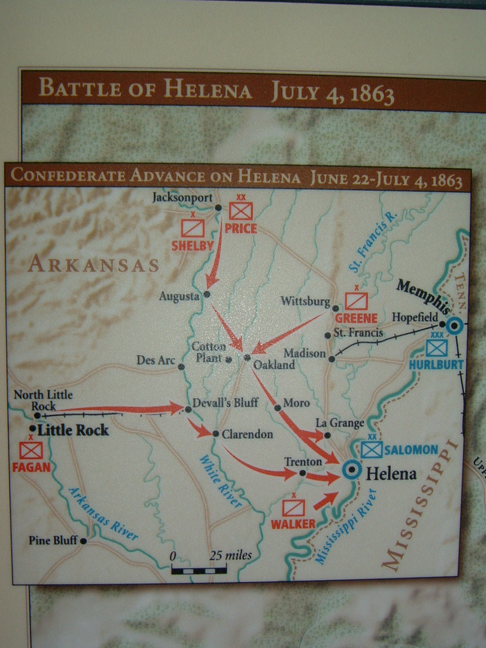 Battlefield Wanderings Battle of Helena