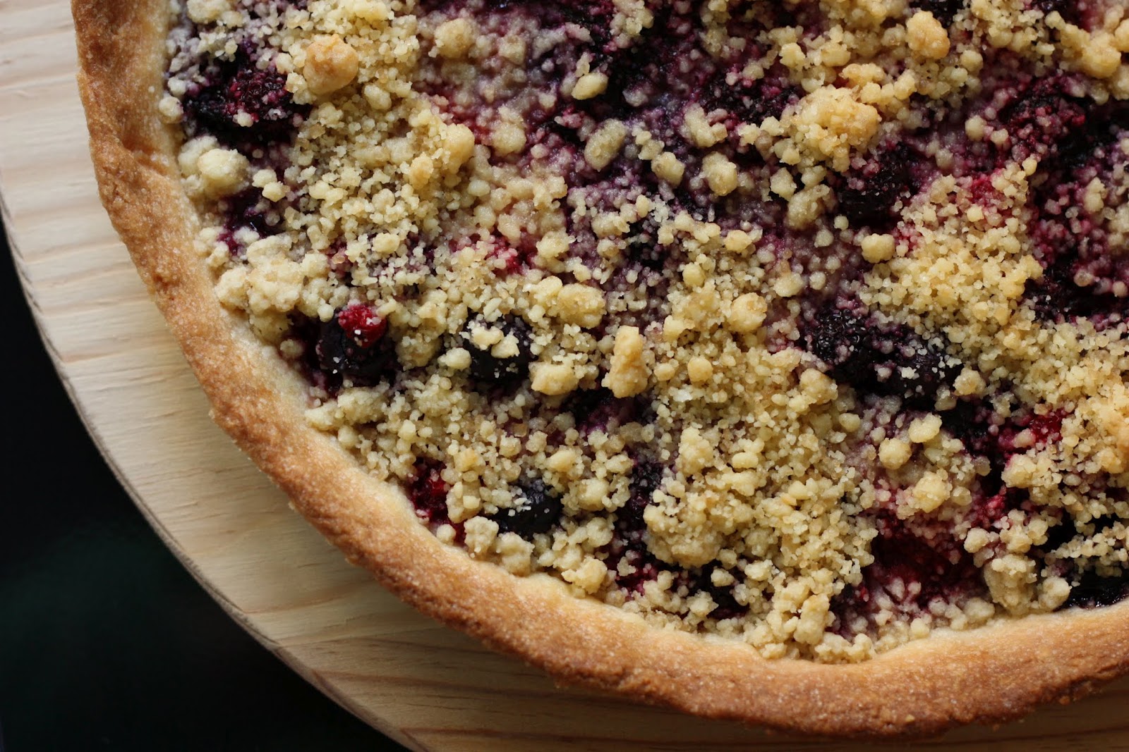 Les petits plats de Rose, in English! Red fruits crumble tart