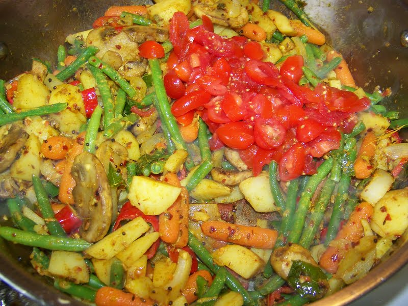 Kitchen Simmer: Vegetable Korma - Vegan Indian Side Dish