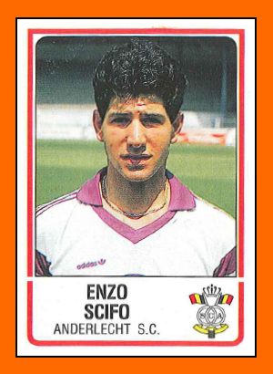 Enzo+SCIFO+Panini+Anderlecht+1986
