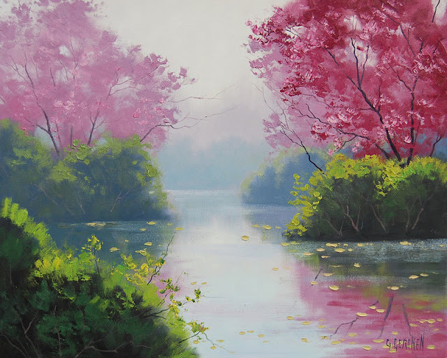 Graham Gercken 1960 | Australian Impressionist Landscape painter