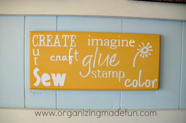 Inspirational Craft Sign