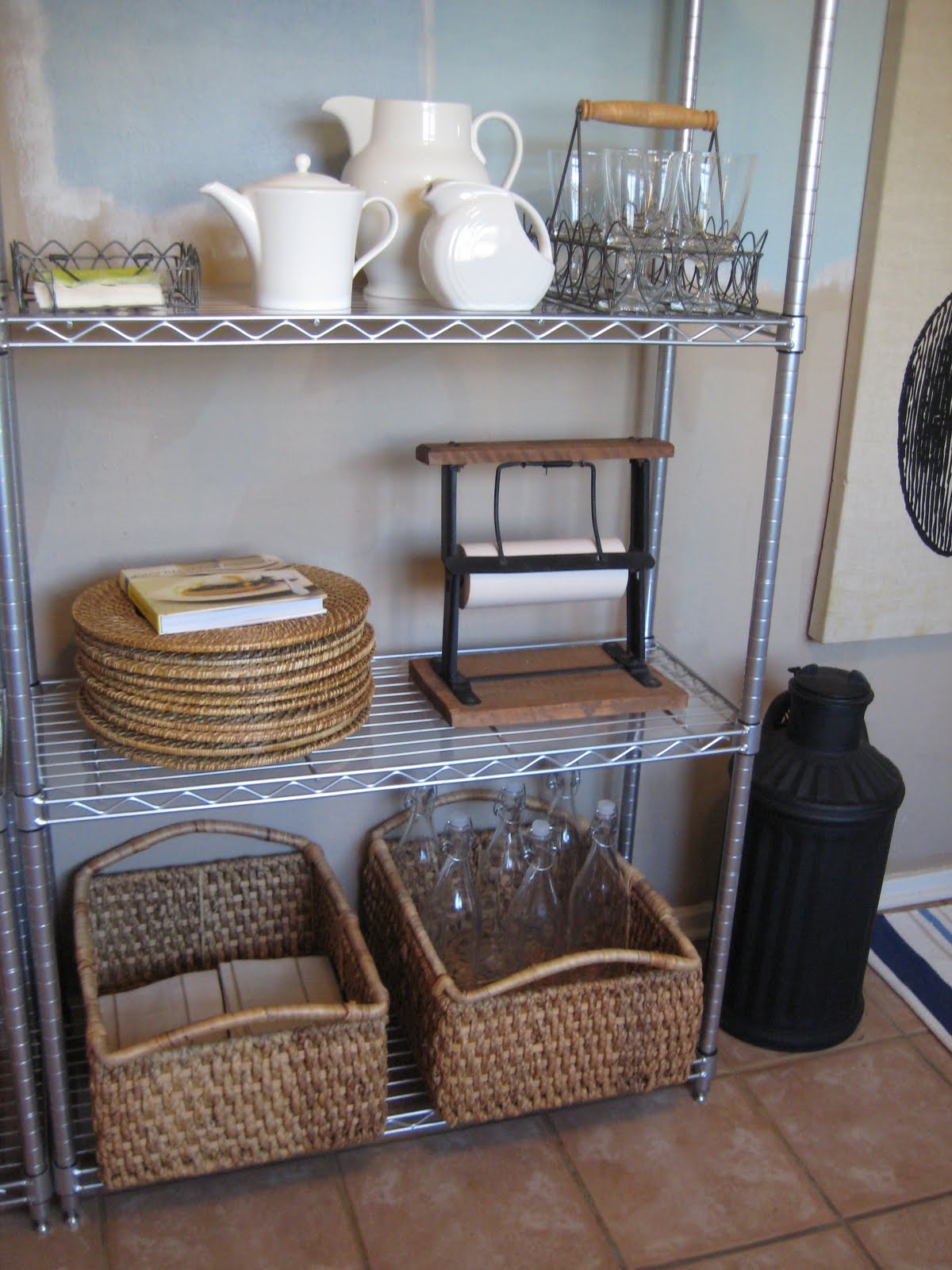 {The Smith Nest} Kitchen Metro Shelving