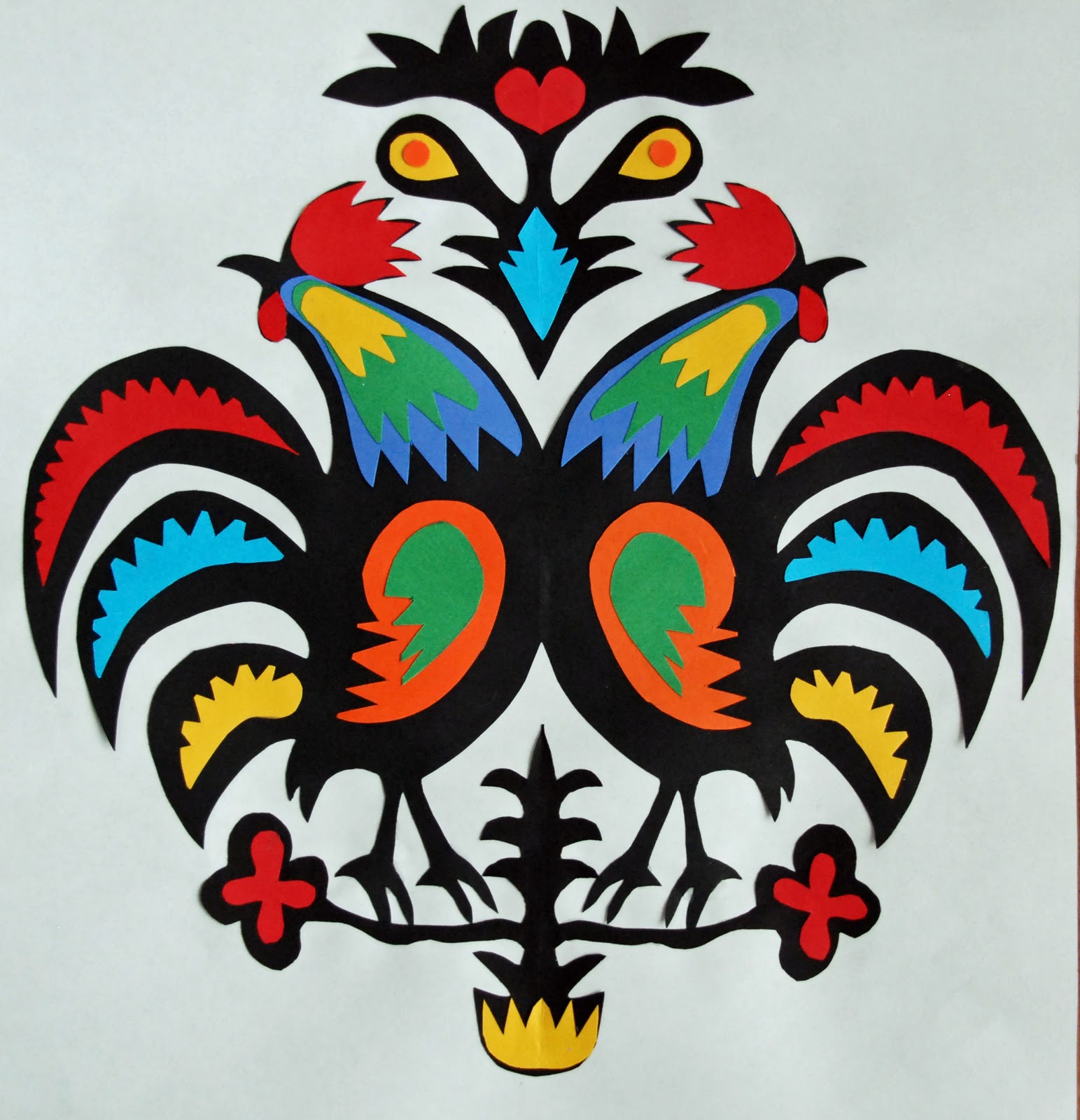 polish wycinanki designs