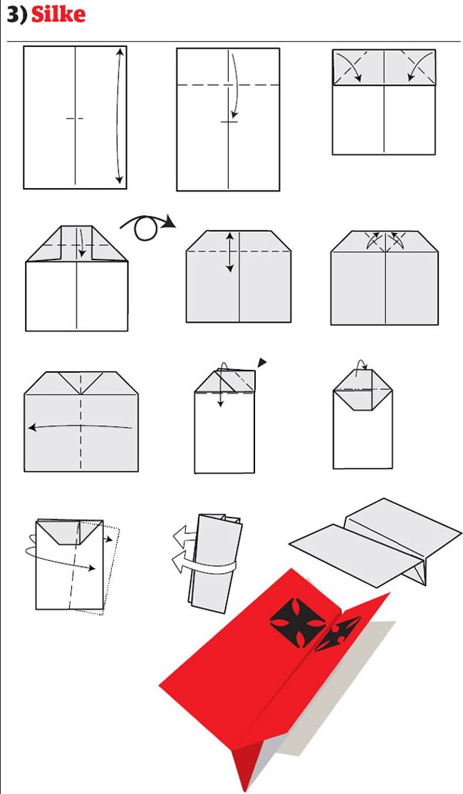 Chamba Iraheta: Construye los mejores aviones de papel con éstos 12 ...