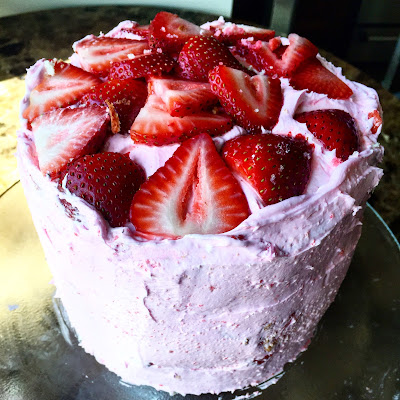 Triple Layer Strawberry Poke Cake Recipe