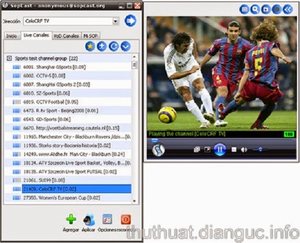 Download Sopcast 3.9.3 mới nhất cho win 7 8 8.1 – Phần mềm xem bóng đá