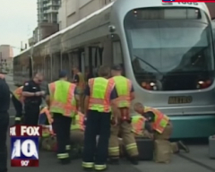 Trains and Stretchers -- Never a Good Photo Combination