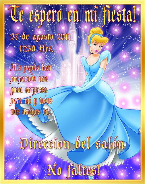 Tarjetas de cumpleaños de cenicienta para imprimir - Imagui Tarjetas de cumpleaños de cenicienta para imprimir - Imagui