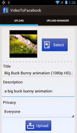 Video to Facebook Video to Facebook