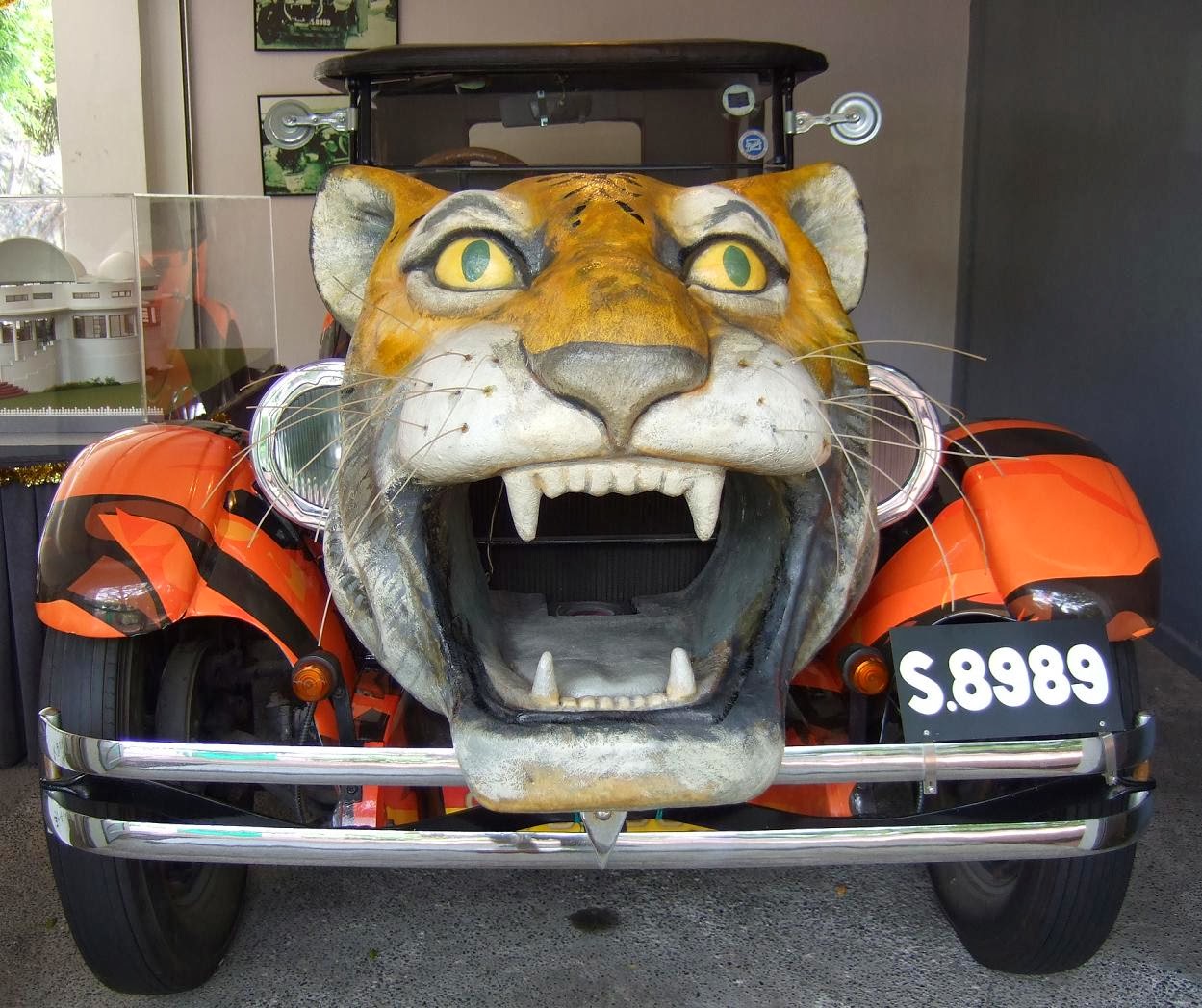 アタマの引き出し は生きるチカラだ タイガーバーム 創業者の タイガー カー 改造車
