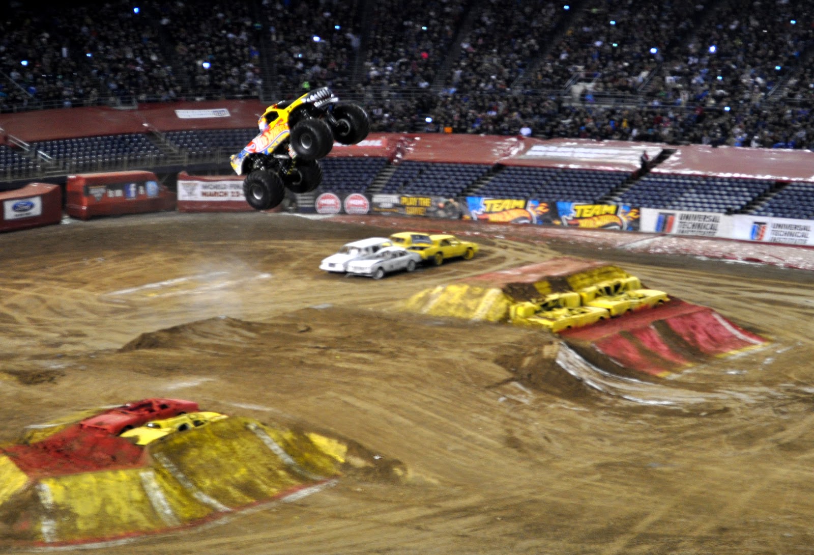 Just A Car Guy Biggest air of the San Diego Monster Jam 2013 was from
