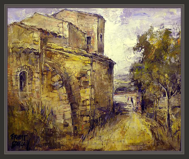 ERMITA ROMANICA-ARTE ROMANICO-PAISAJES-CUADROS-PINTURAS-PINTOR-ERNEST DESCALS ERMITA ROMANICA-ARTE ROMANICO-PAISAJES-CUADROS-PINTURAS-PINTOR-ERNEST DESCALS