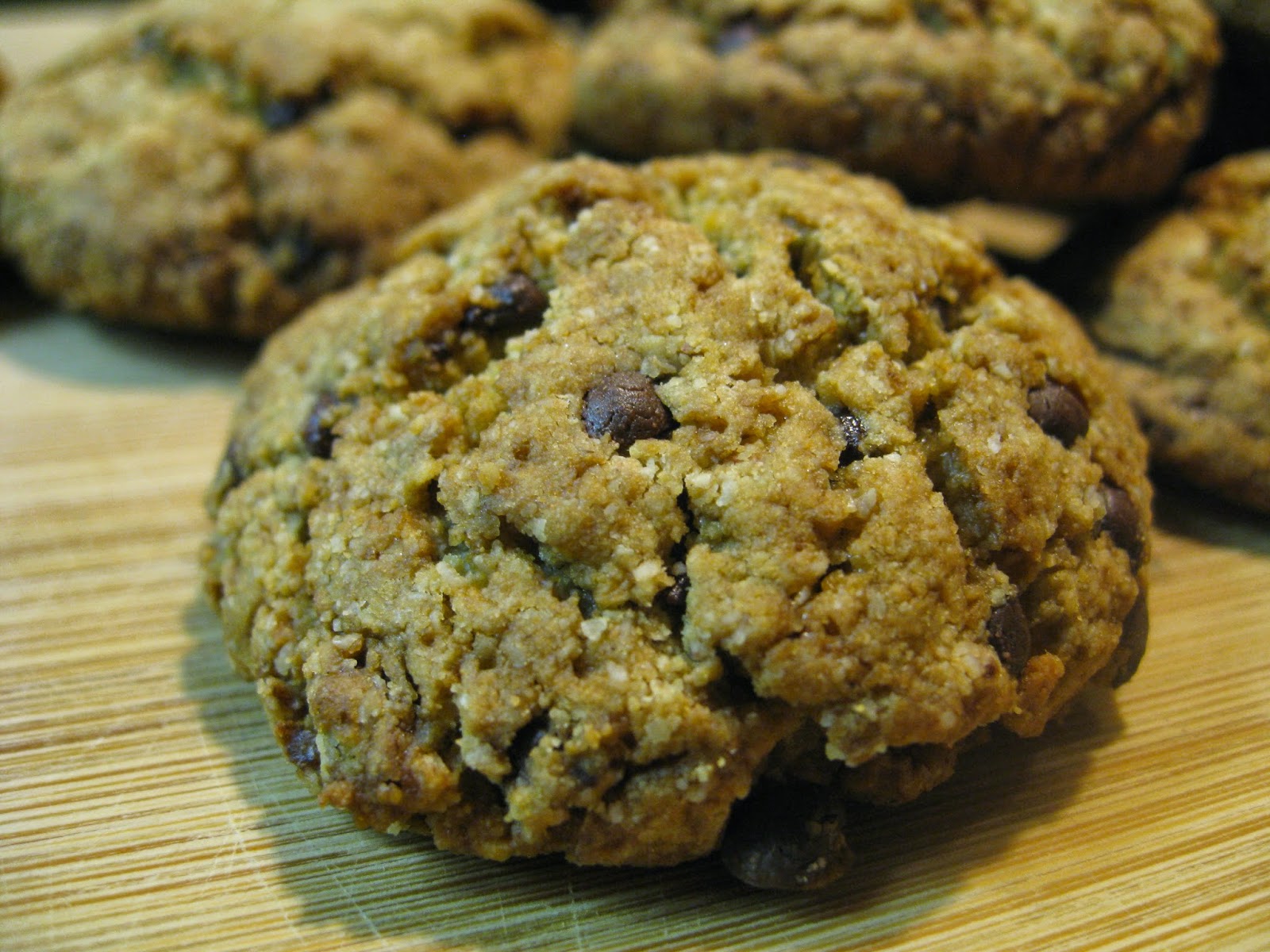 Bruises and Calluses: Chocolate Chip Protein Cookies