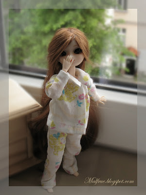 Little Pullip Stica Little Pullip w piżamie