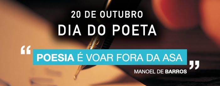 Dia do poeta... apesar de não ser uma data oficial... que viva todos!!!