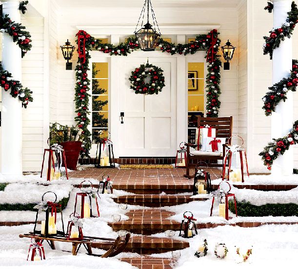 Color Your World: Christmas Decorating Ideas for your Porch