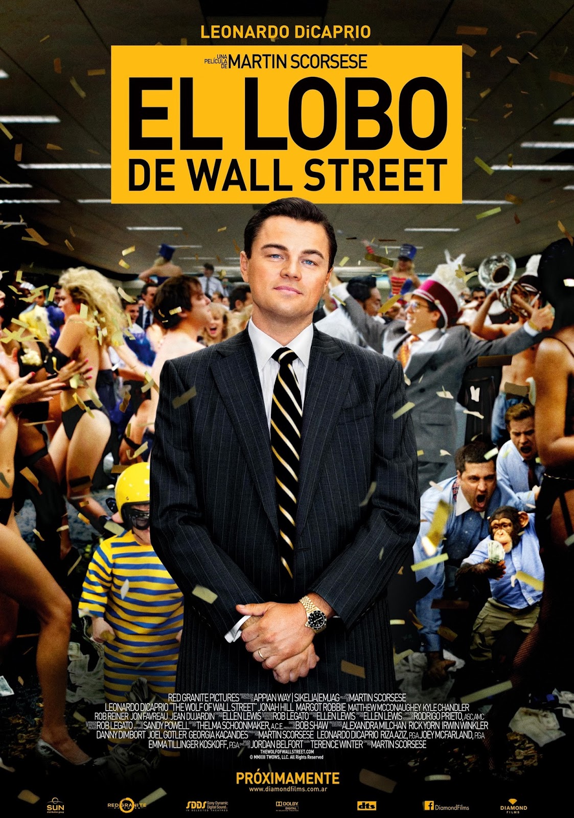Cinoscar & Rarities Crítica de EL LOBO DE WALL STREET, de Martin Scosese