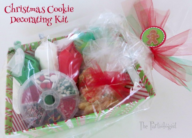 The Partiologist: Christmas Cookie Decorating Kit!