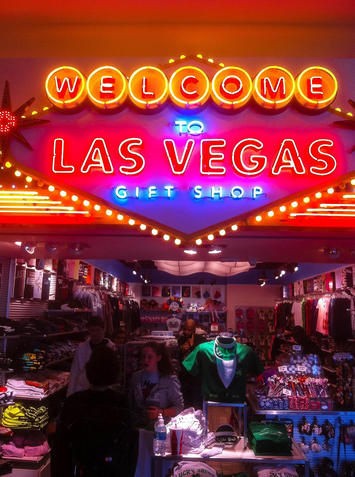 Shot of the Day Red Lights Las Vegas