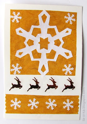 новогодние открытки - NY card handmade