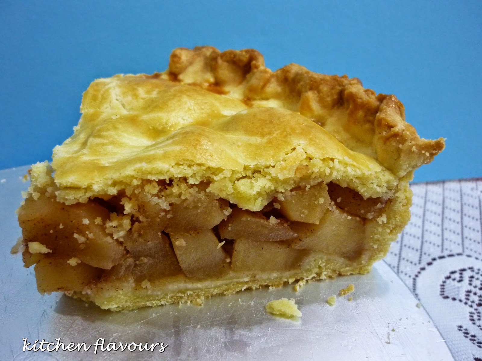 kitchen flavours Double Crust Apple Pie