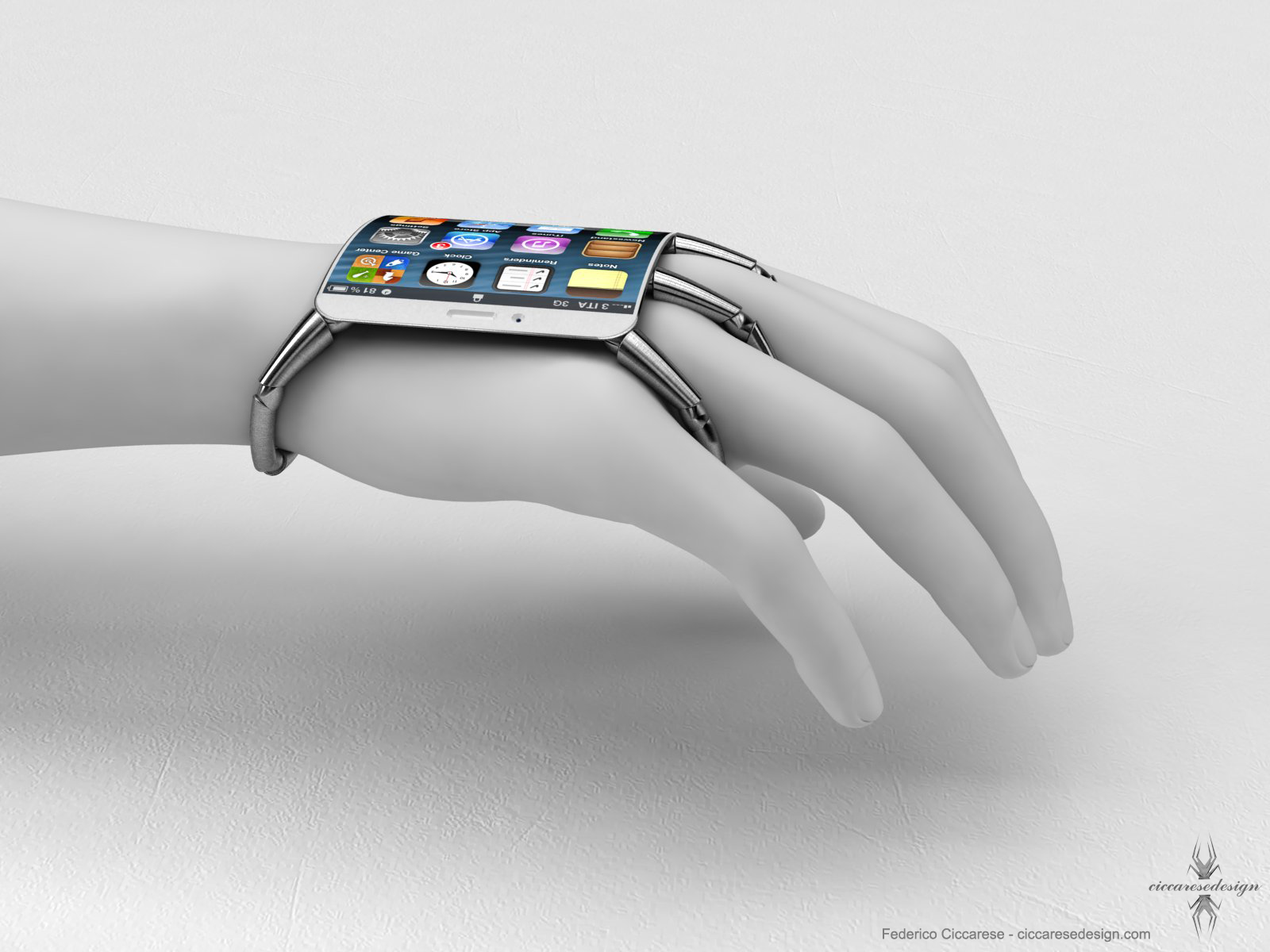 Wearable iPhone 5 Concept With Curved Glass Looks Amazing [Video]