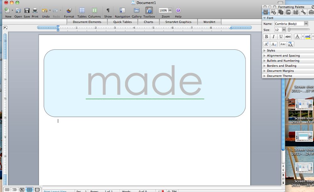 make graphics in word made everyday how to create a logo in word