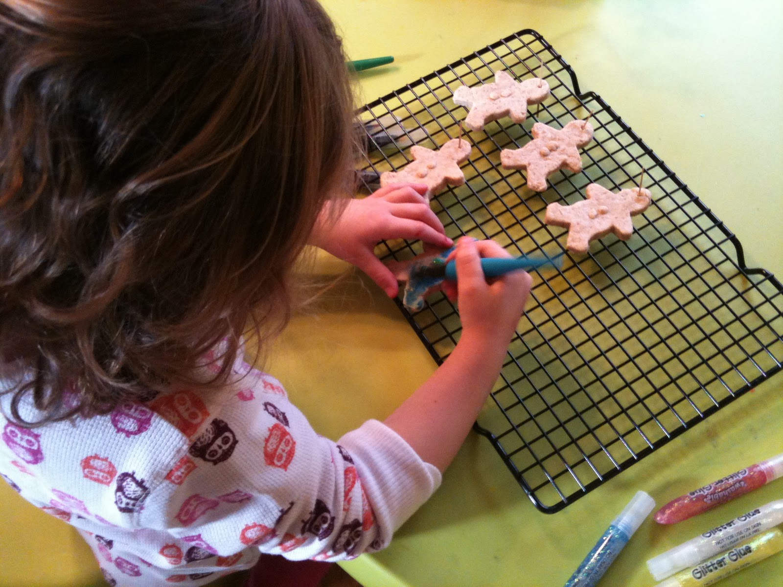 From BalancingMama Another preschool craft homemade bread dough
