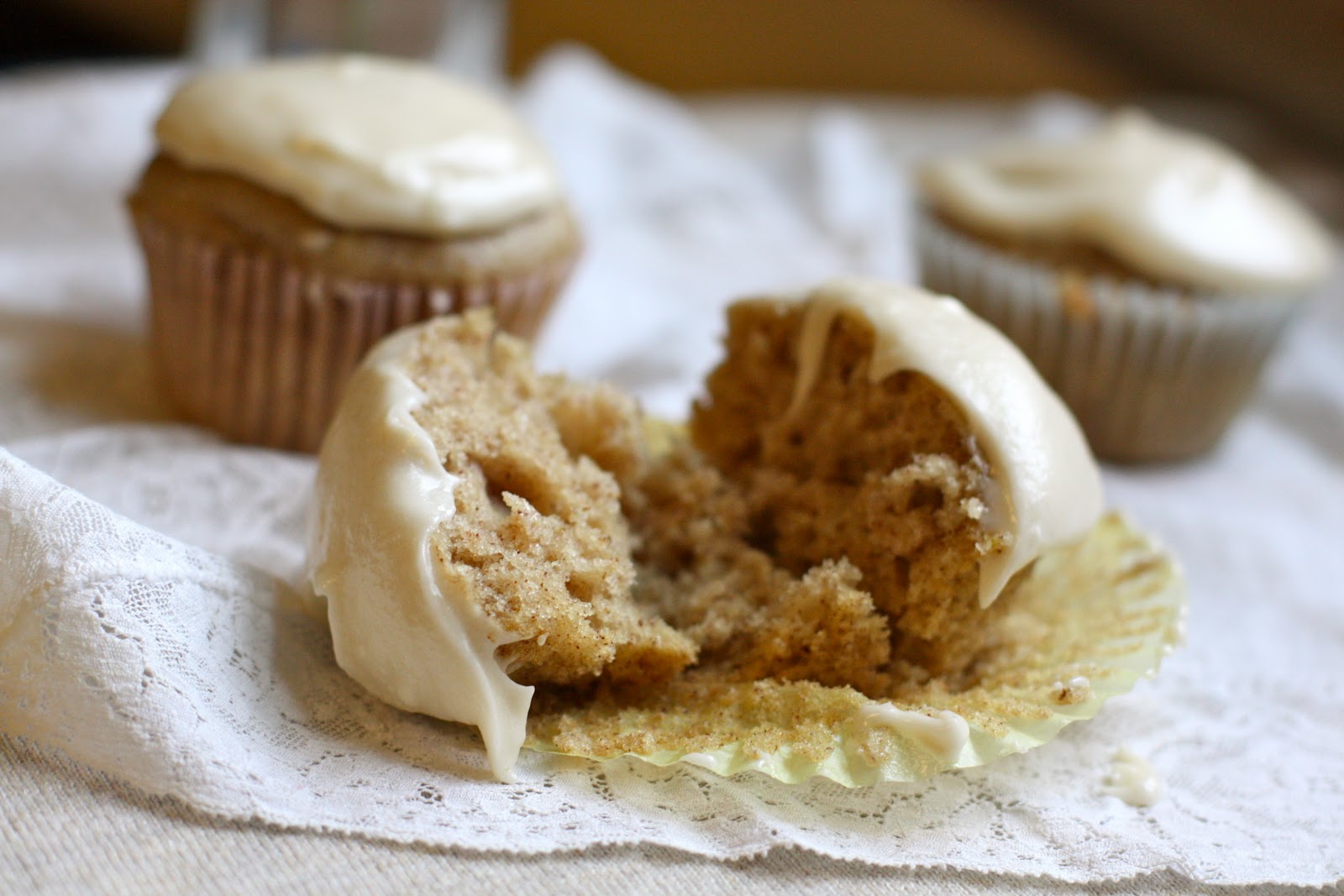 That's So Vegan Cinnamon Bun Cupcakes