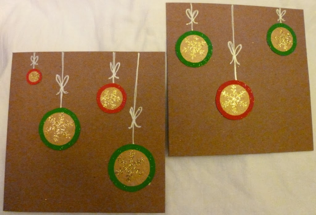 What Kate-Em did next.: Simple DIY Christmas cards