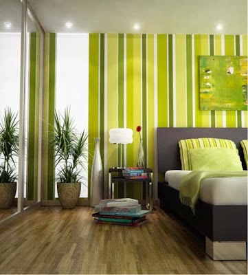 decoracion en color verde y amarillo-eltallerdejazmin
