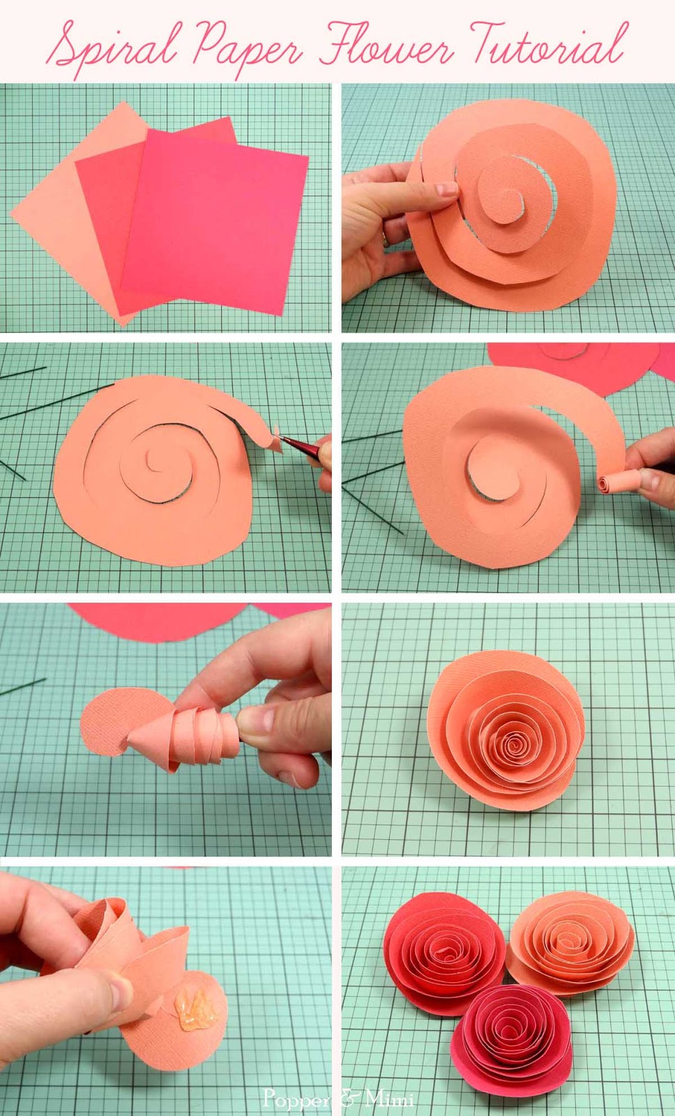 popper and mimi ombre paper flower bouquet tutorial creative how to make easy paper flower bouquet