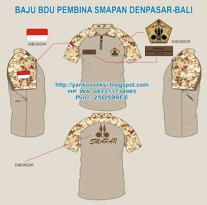 BAJU BDU PRAMUKA