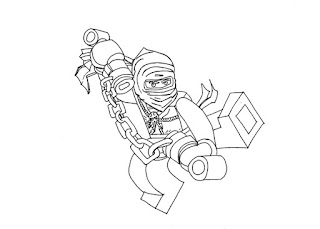 Lego Ninjago Coloring Pages