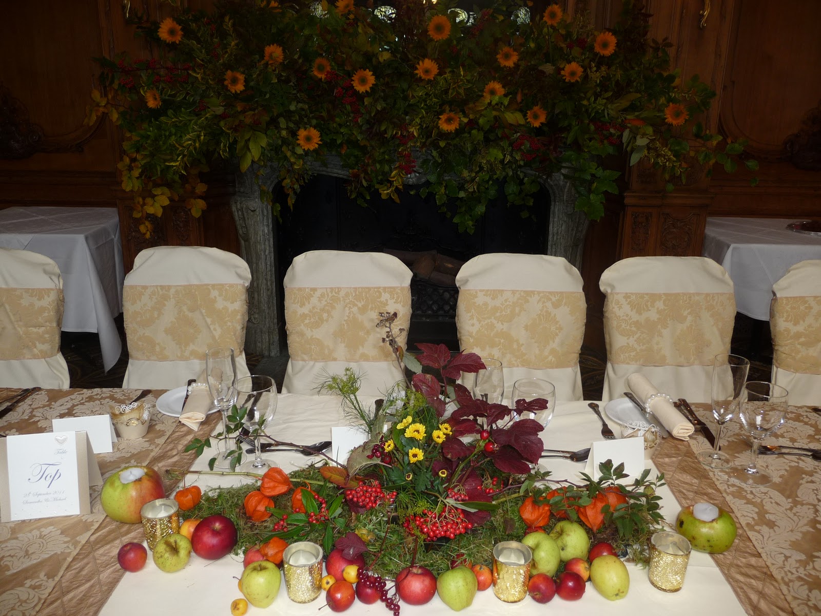 Simply Bows & Chair Covers Simply Autumn Inspiration for your Autumn
