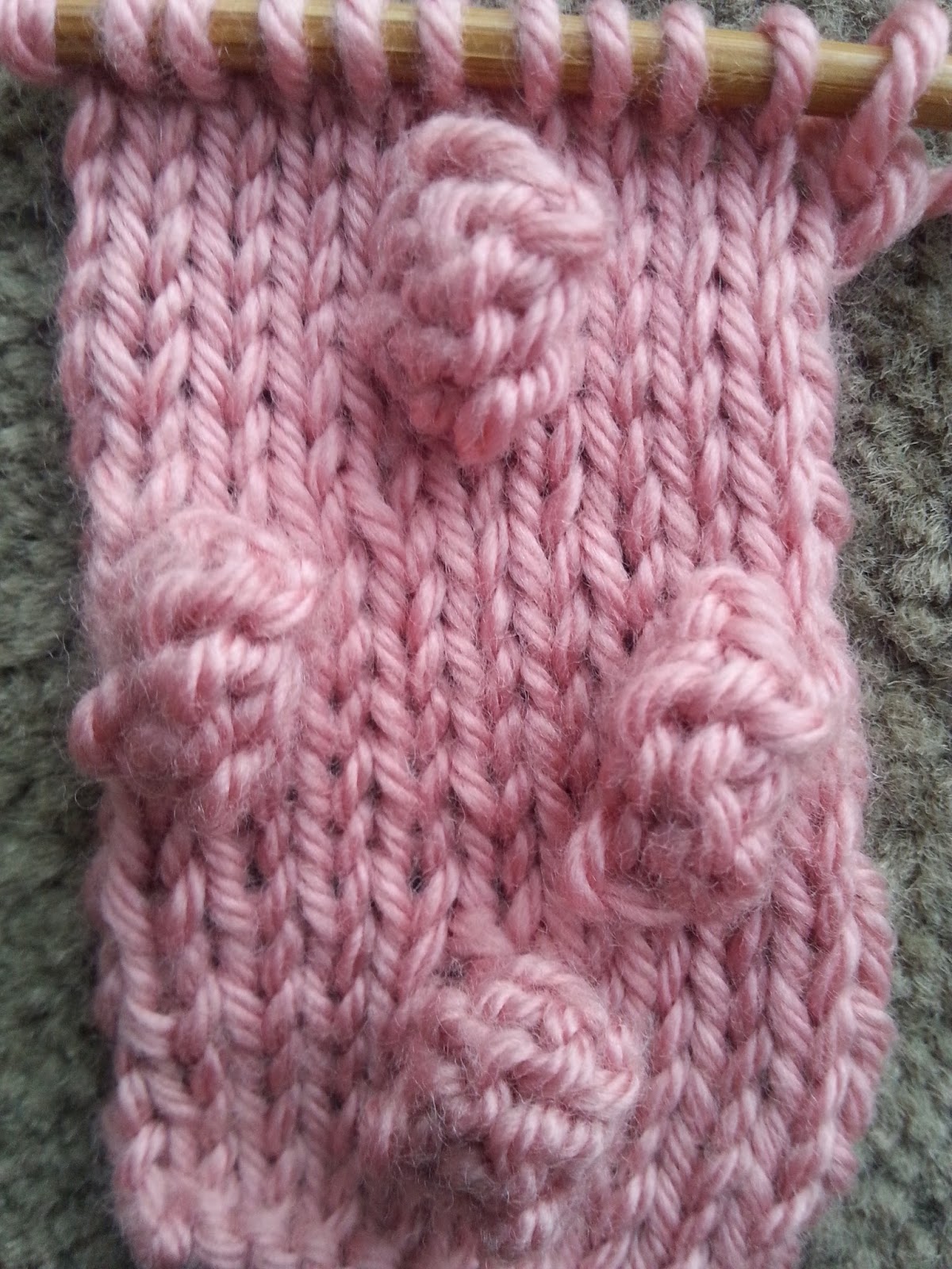 Bundle In A Basket: How-To Knit Bobbles