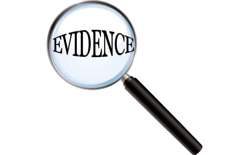 evidence proof vs wf ed