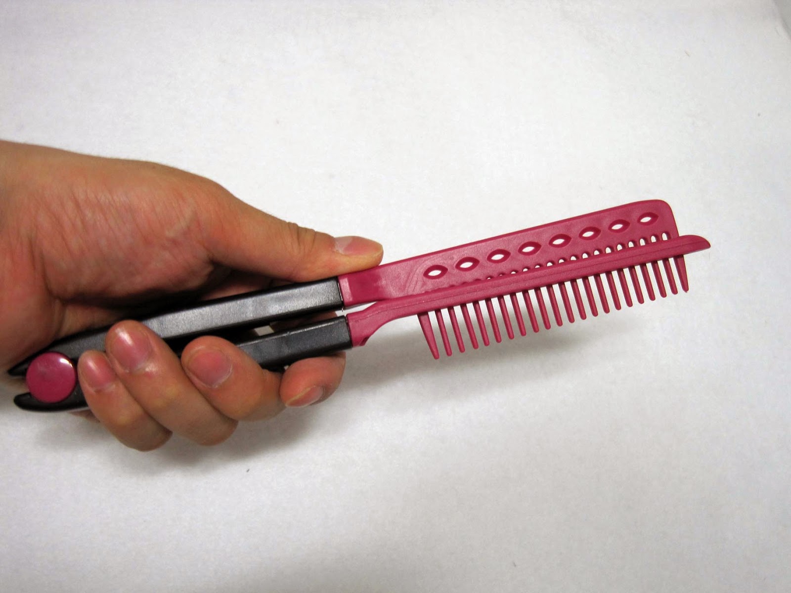 John Black Style's Korean Life Hair Straightening Tong Brush