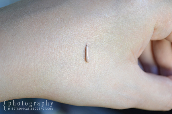 Nivea getönte Feuchtigkeitscreme hell Swatch