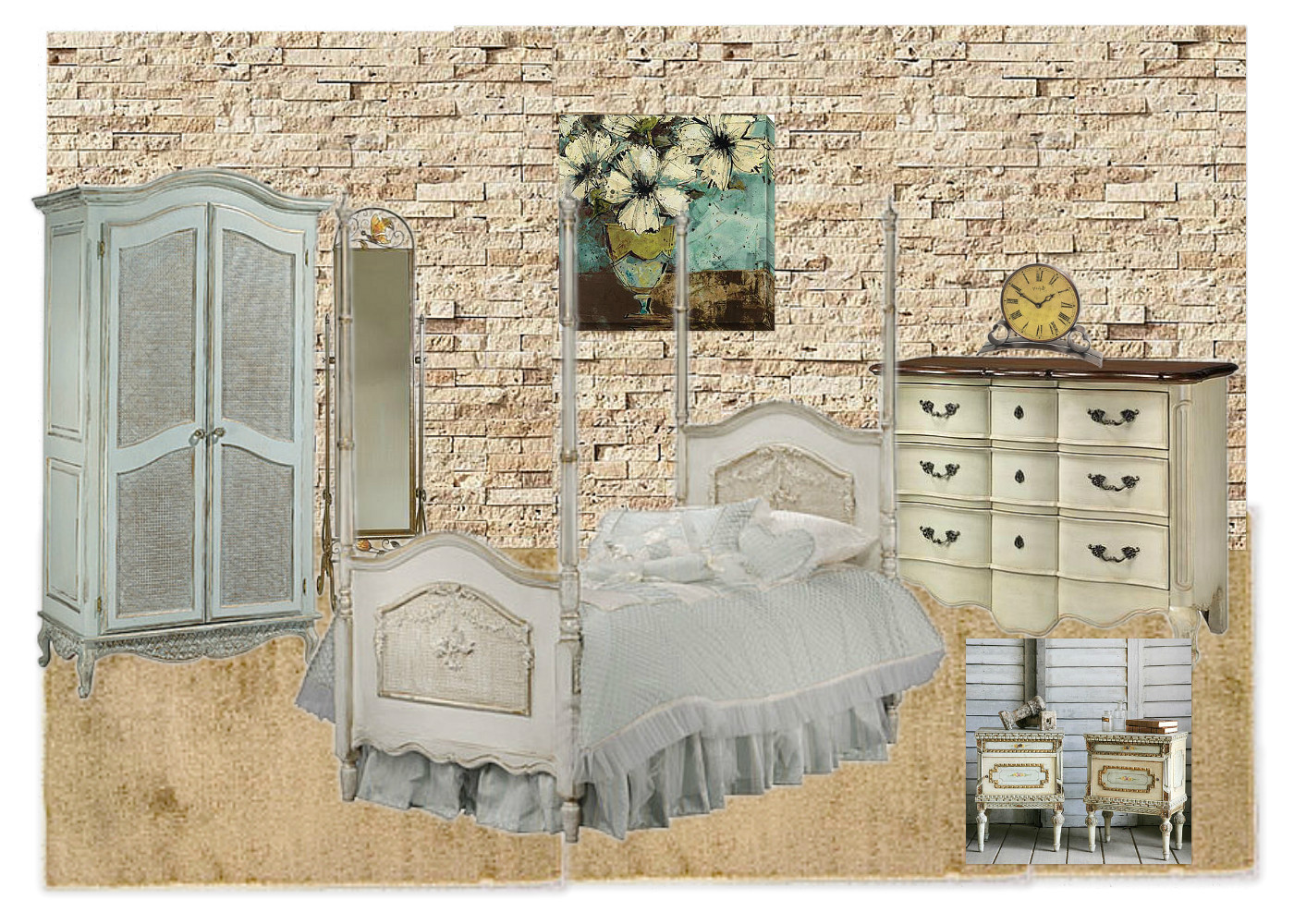 Wallpaper: shabby chic wallpaper