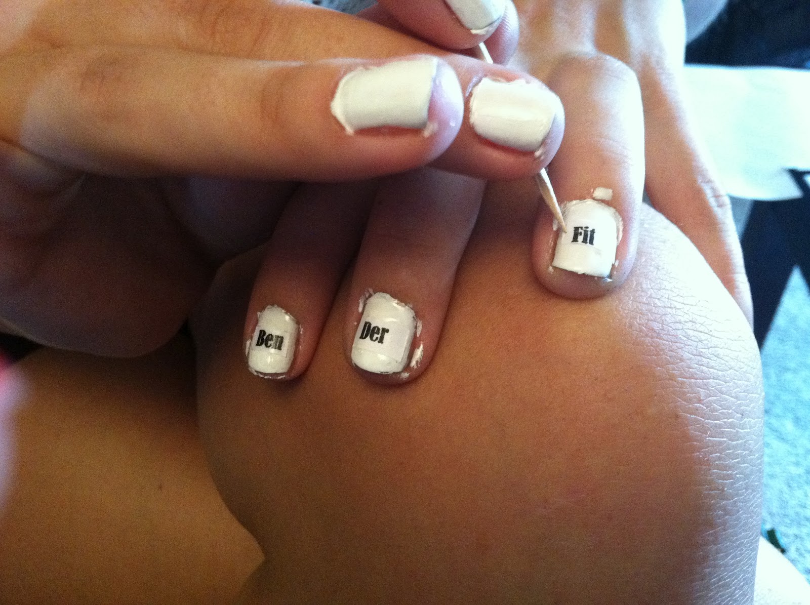 majesstic nails: Words With Nails!