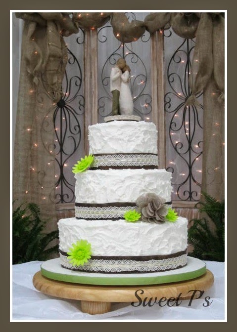 Sweet P S Cake Decorating Baking Blog Rustic Country Wedding Cake