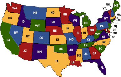 CHOOSE YOUR SPORTS CAMP BY STATE