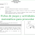 Fichero de juegos y actividades de matemáticas para Preescolar